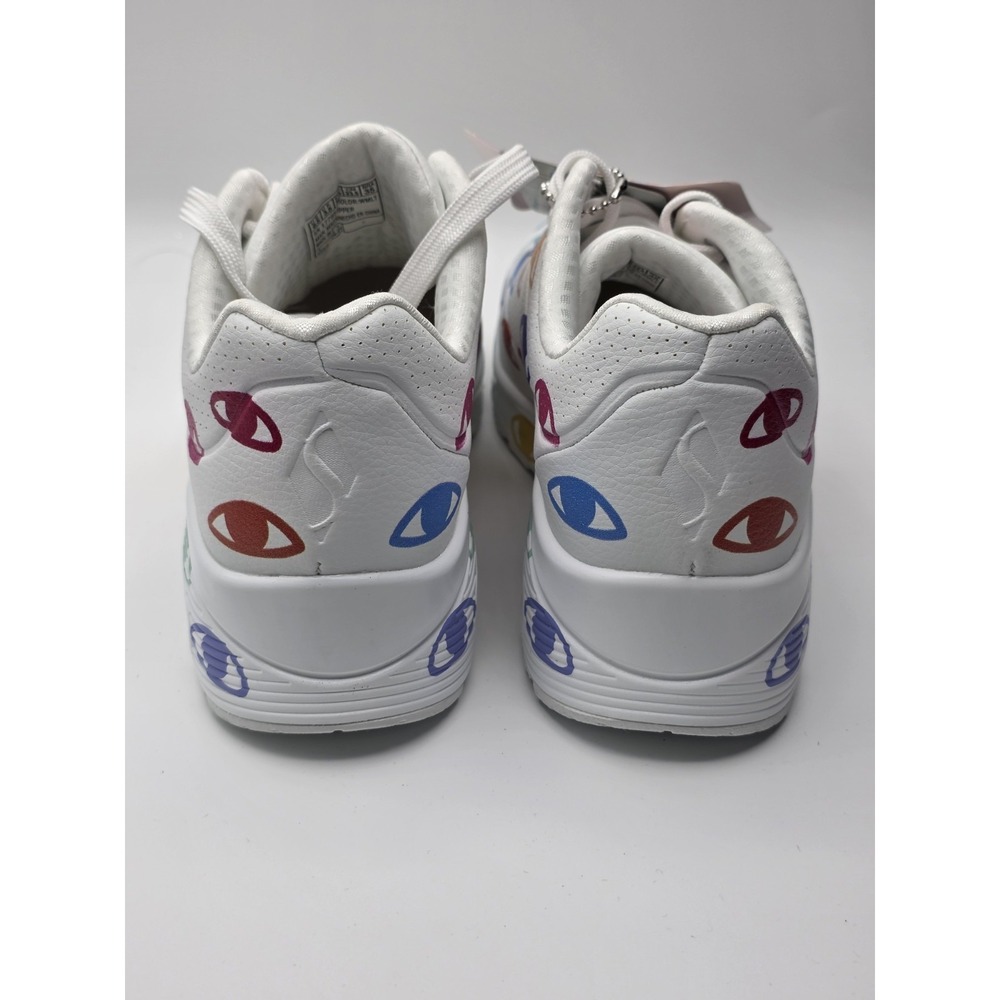 Skechers Women's 177955 Ricardo Cavolo Uno Many Eyes Casual Shoes Sneaker Sz 6.5 - Picture 3 of 6